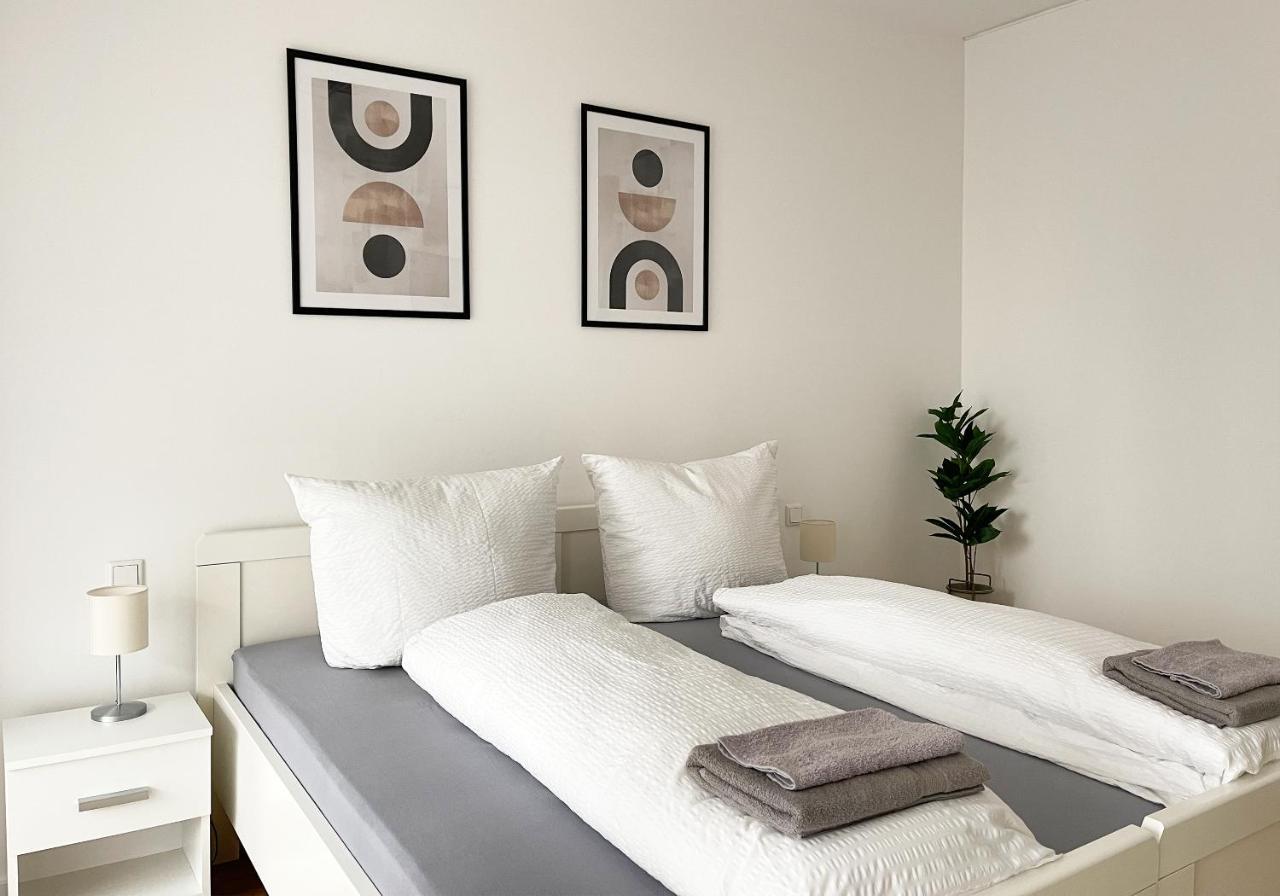 Moderne Apartments Im Herzen Der Stadt I Private Tiefgarage Mit Ladesaeulen I Home2Share Иббенбюрен Экстерьер фото