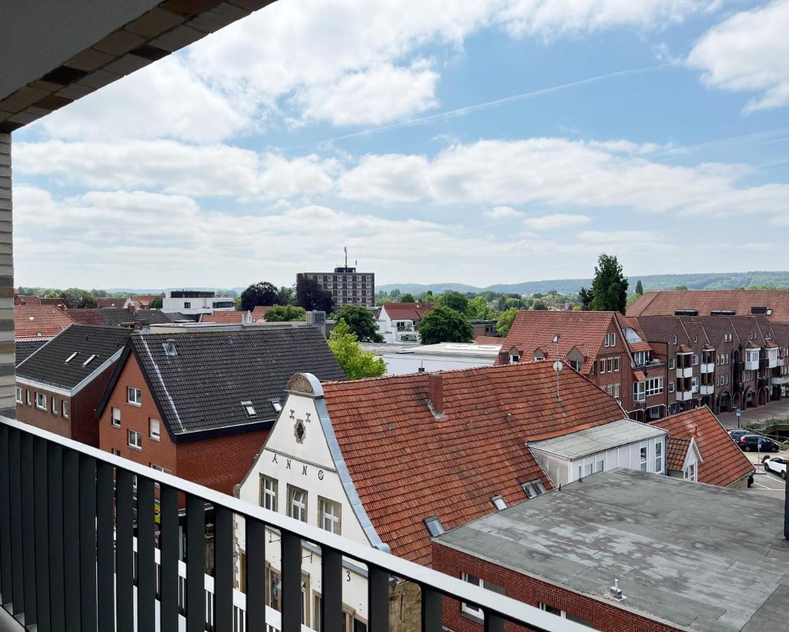 Moderne Apartments Im Herzen Der Stadt I Private Tiefgarage Mit Ladesaeulen I Home2Share Иббенбюрен Экстерьер фото