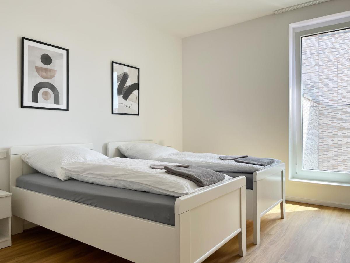 Moderne Apartments Im Herzen Der Stadt I Private Tiefgarage Mit Ladesaeulen I Home2Share Иббенбюрен Экстерьер фото