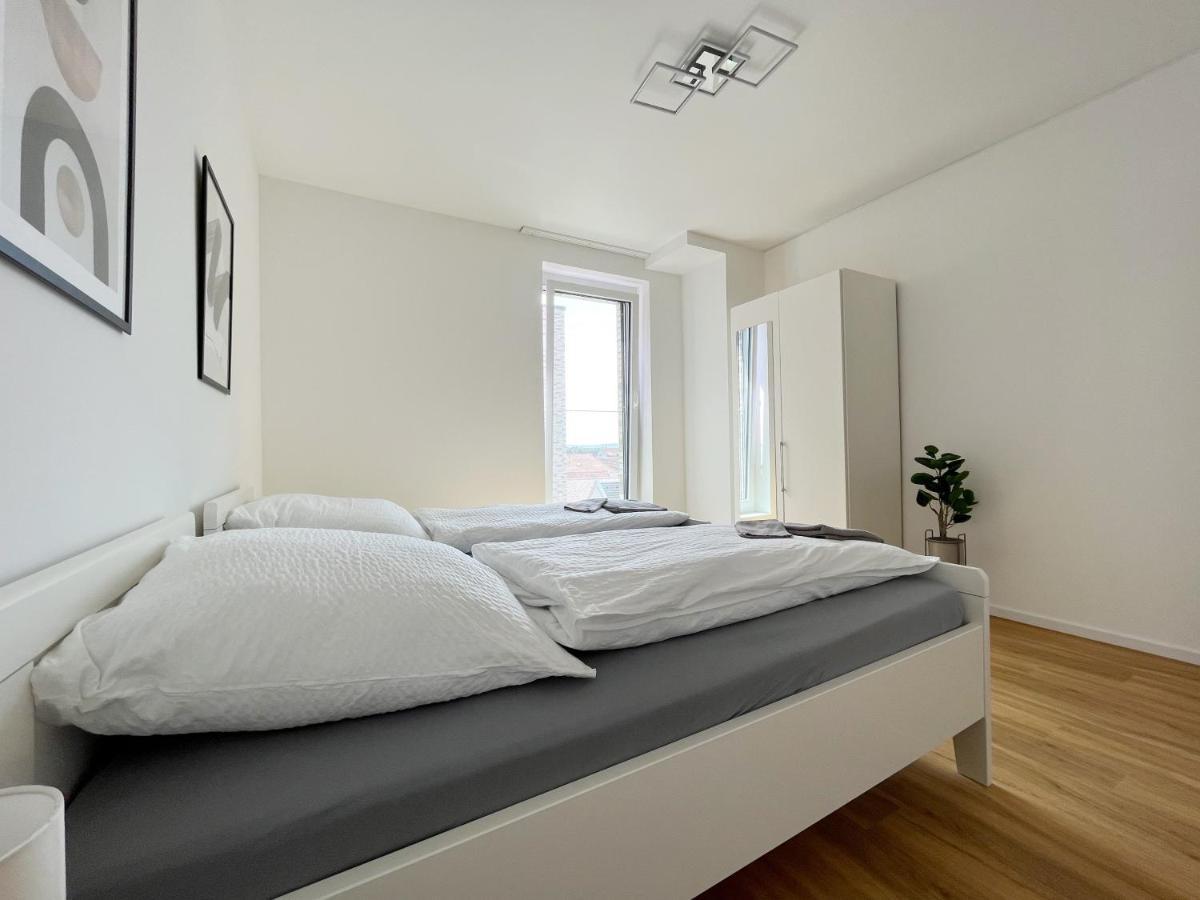 Moderne Apartments Im Herzen Der Stadt I Private Tiefgarage Mit Ladesaeulen I Home2Share Иббенбюрен Экстерьер фото