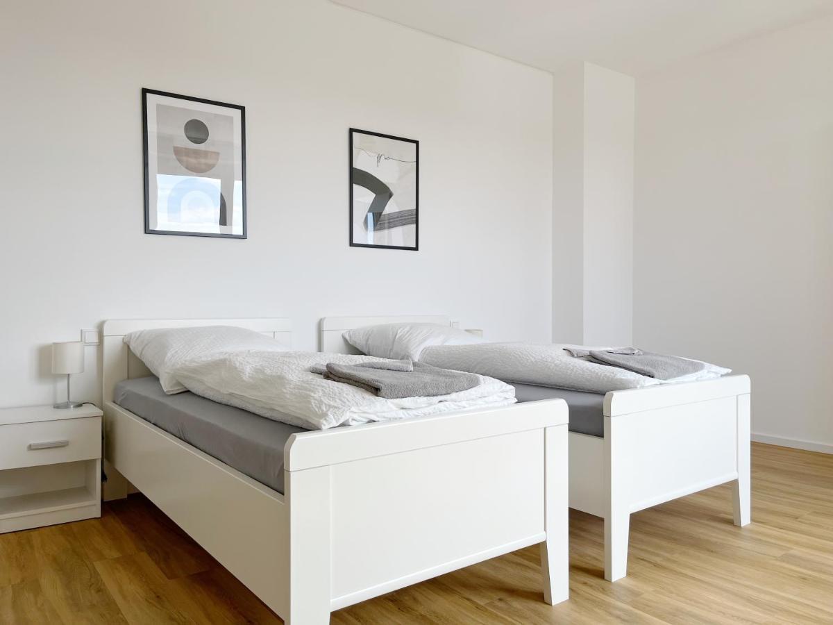 Moderne Apartments Im Herzen Der Stadt I Private Tiefgarage Mit Ladesaeulen I Home2Share Иббенбюрен Экстерьер фото