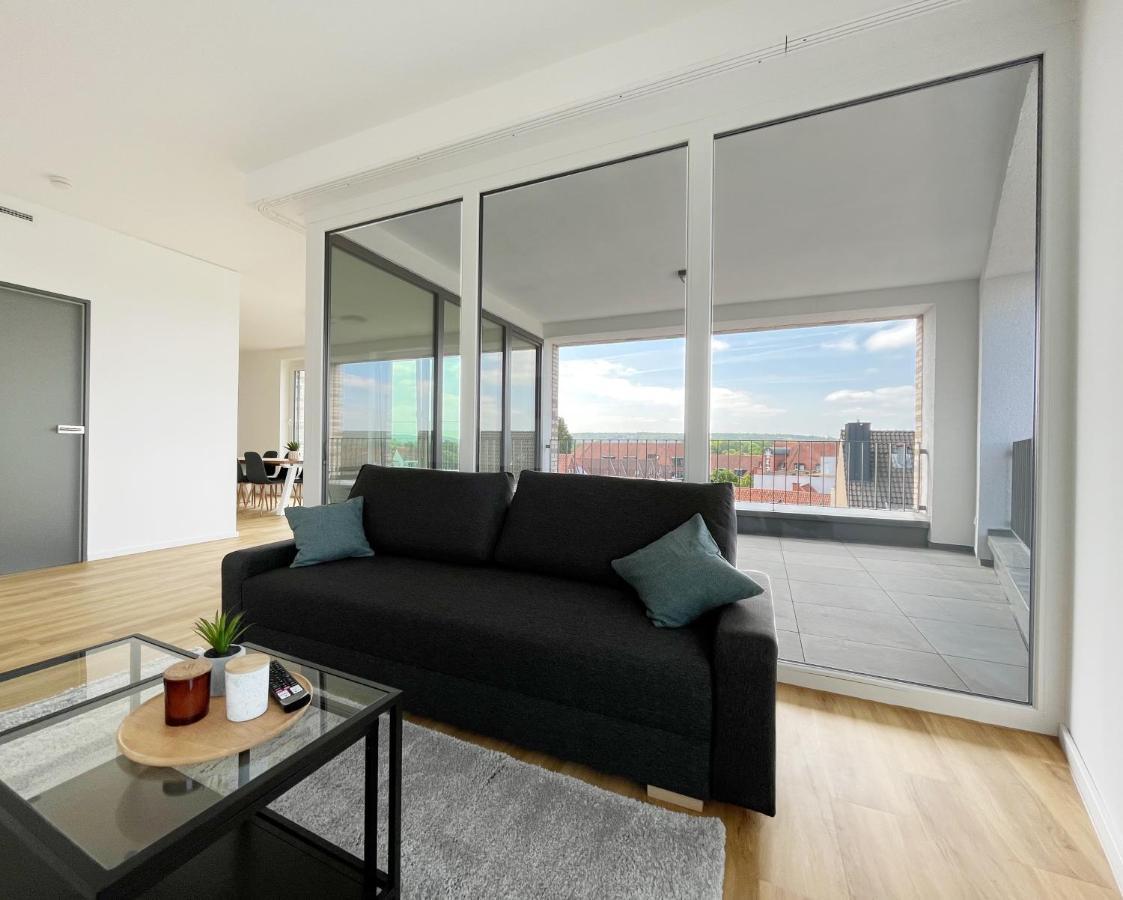 Moderne Apartments Im Herzen Der Stadt I Private Tiefgarage Mit Ladesaeulen I Home2Share Иббенбюрен Экстерьер фото