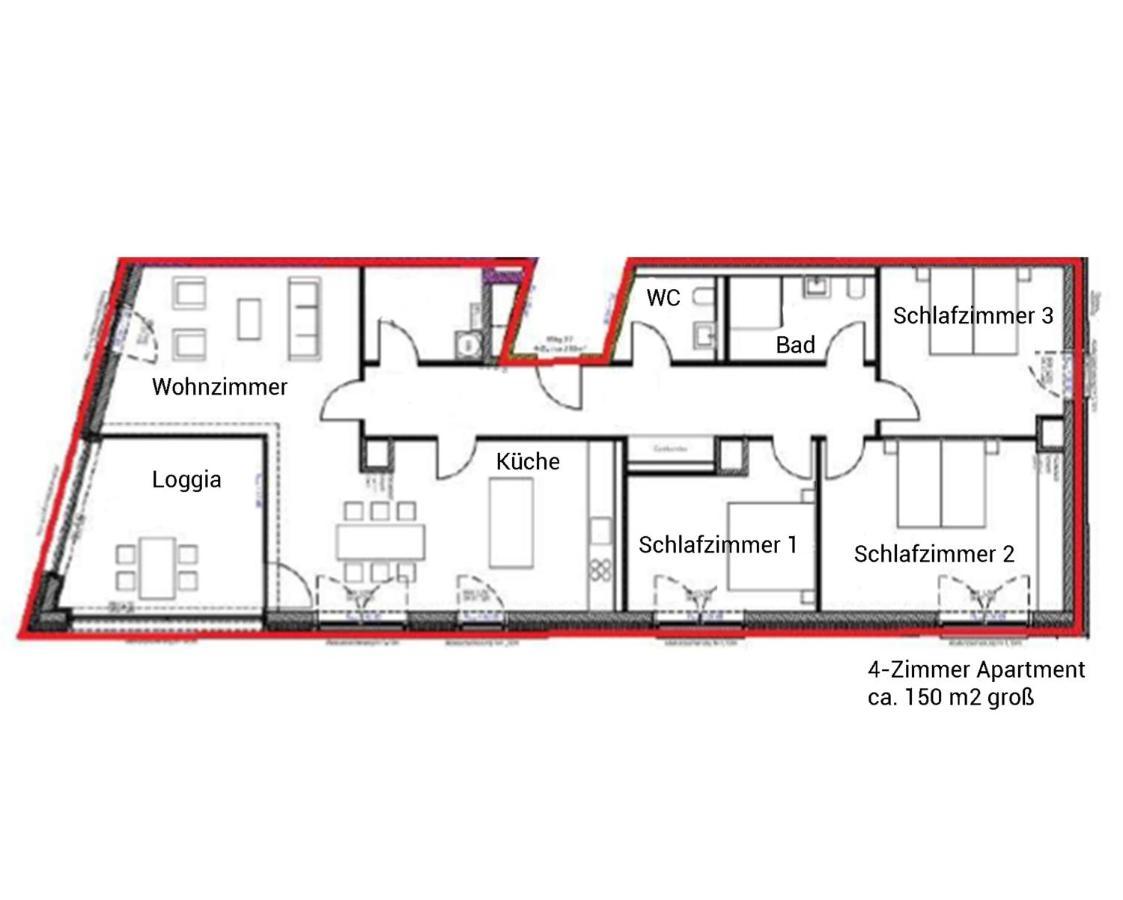 Moderne Apartments Im Herzen Der Stadt I Private Tiefgarage Mit Ladesaeulen I Home2Share Иббенбюрен Экстерьер фото
