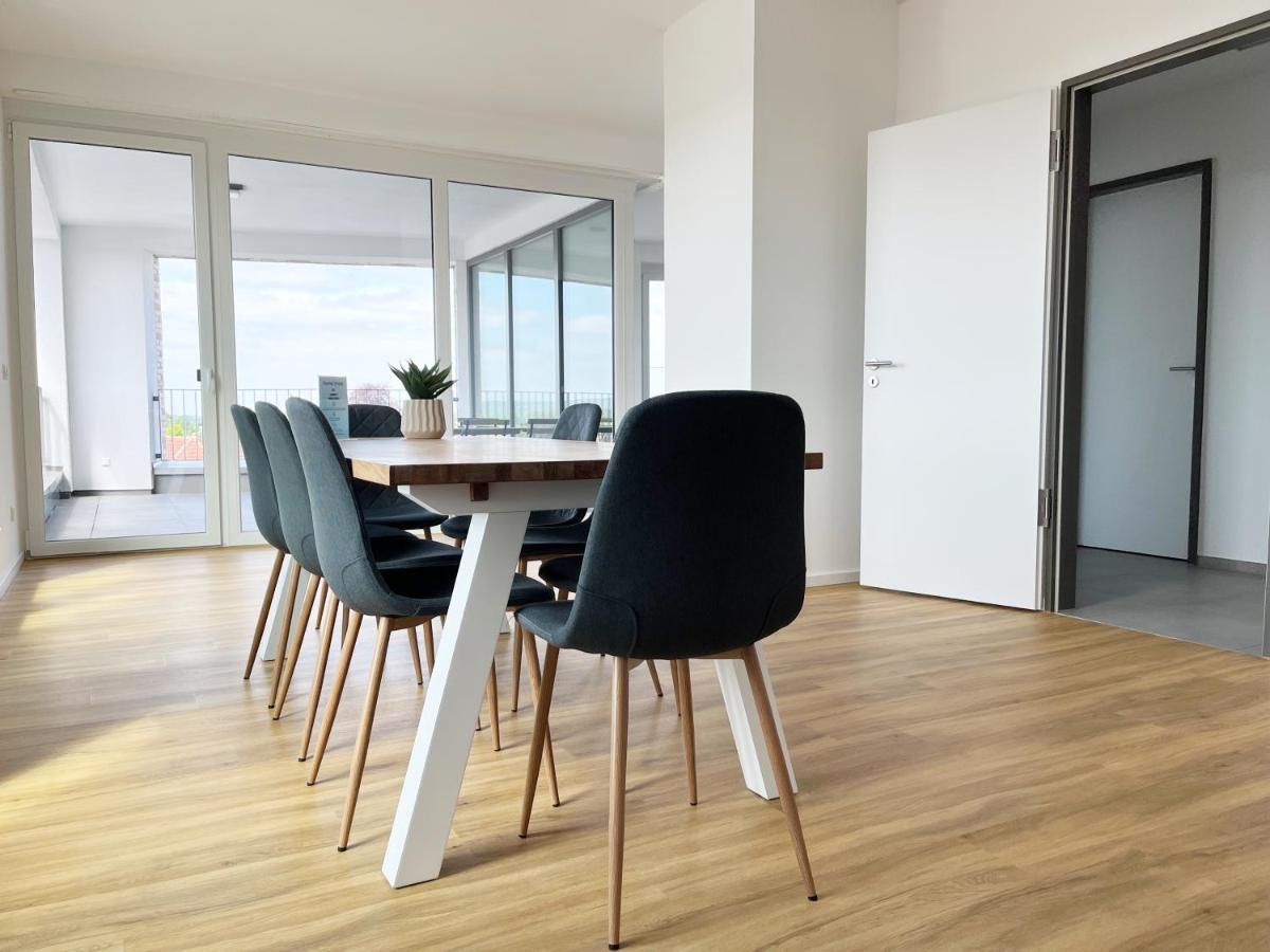 Moderne Apartments Im Herzen Der Stadt I Private Tiefgarage Mit Ladesaeulen I Home2Share Иббенбюрен Экстерьер фото