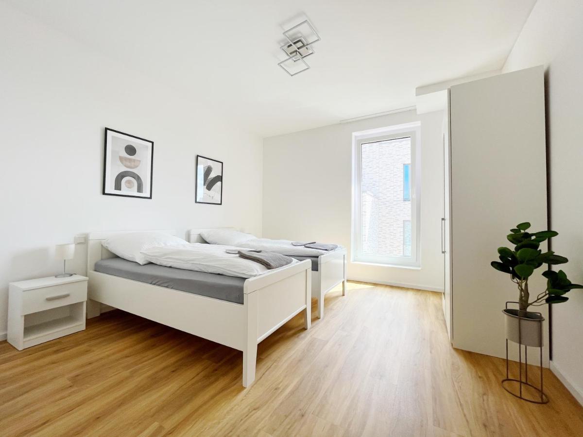 Moderne Apartments Im Herzen Der Stadt I Private Tiefgarage Mit Ladesaeulen I Home2Share Иббенбюрен Экстерьер фото