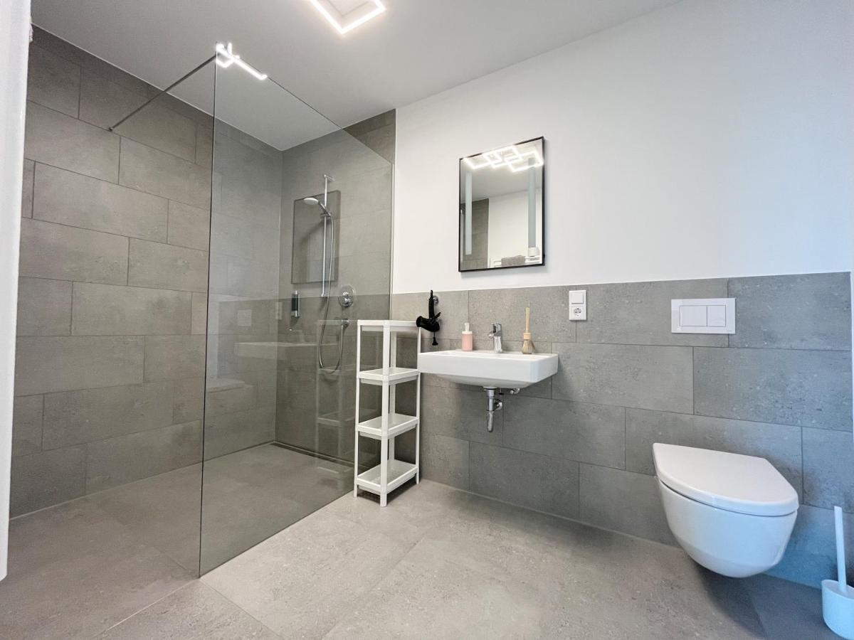 Moderne Apartments Im Herzen Der Stadt I Private Tiefgarage Mit Ladesaeulen I Home2Share Иббенбюрен Экстерьер фото