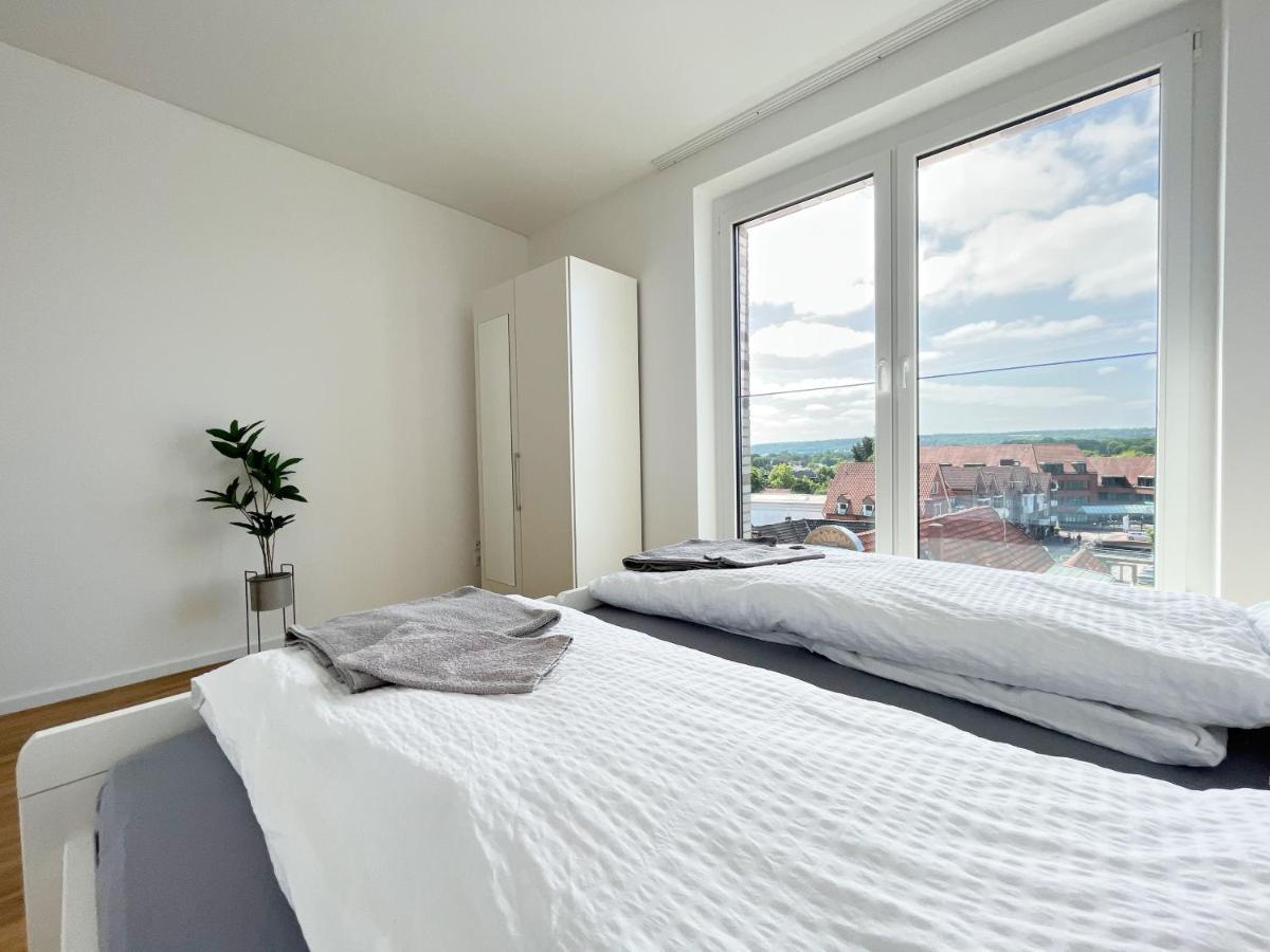 Moderne Apartments Im Herzen Der Stadt I Private Tiefgarage Mit Ladesaeulen I Home2Share Иббенбюрен Экстерьер фото