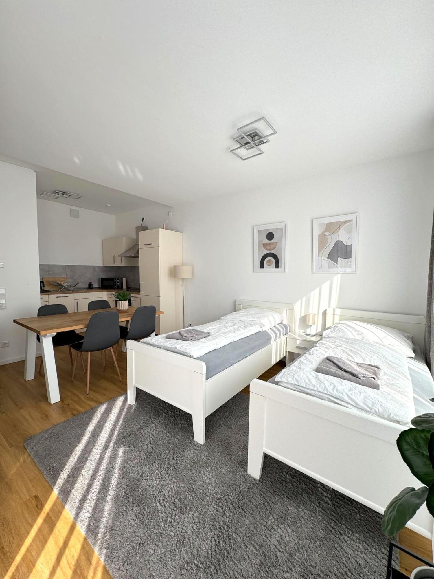 Moderne Apartments Im Herzen Der Stadt I Private Tiefgarage Mit Ladesaeulen I Home2Share Иббенбюрен Экстерьер фото